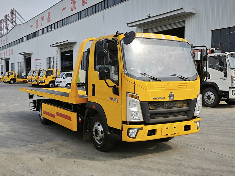 重汽豪沃藍牌重載版清障車（下沉板）